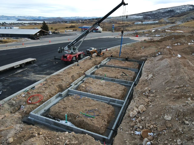 SolidCast Structures foundation work in progress